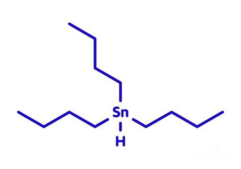 Tributyltin Hydride Molecule Photograph By Molekuulscience Photo