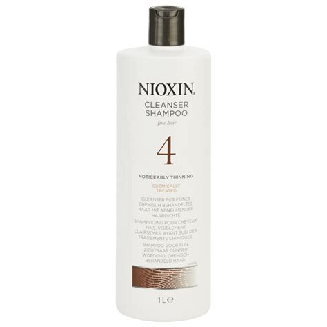 Nioxin System 4 Cleanser Shampoo For Fine Noticeably Thinning