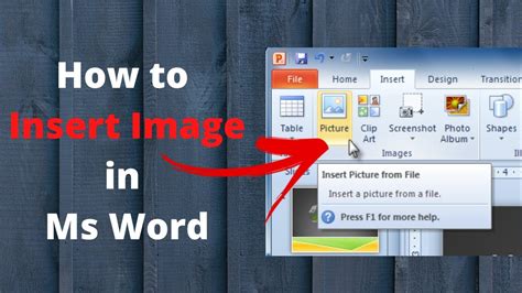How To Insert Images Into A Word Document All Tutorials Online