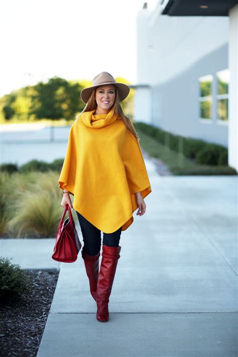 How To Style A Poncho For Fall