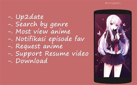 Anime Lovers Apk Mod Latest V247 For Android