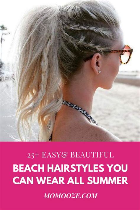 25 Cute And Easy To Do Beach Hairstyles Trending In 2022 Hair Styles