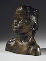 Camille Claudel (1856-1920) , La petite châtelaine, version à la natte ...