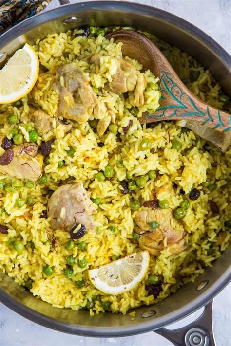 One Pot Aromatic Saffron Chicken And Coconut Rice A Flavorful
