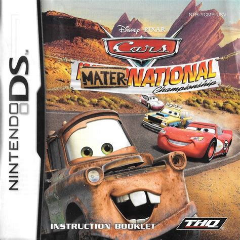 Disney•pixar Cars Mater National Championship Cover Or Packaging Material Mobygames