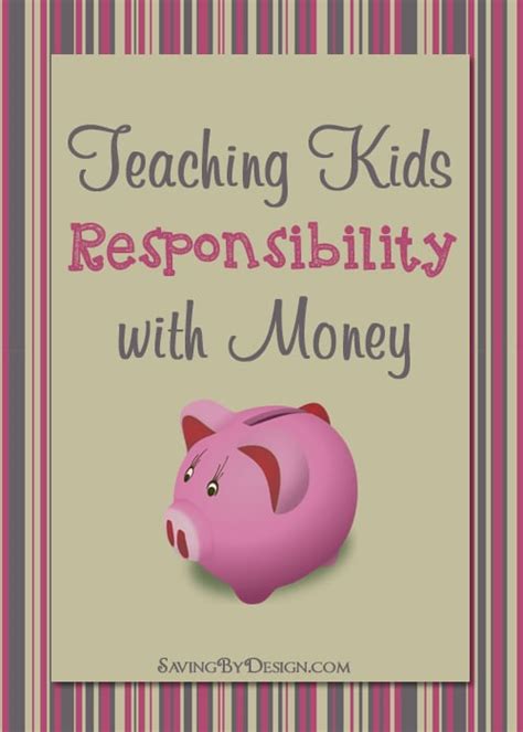 Teaching Kids Responsibility With Money