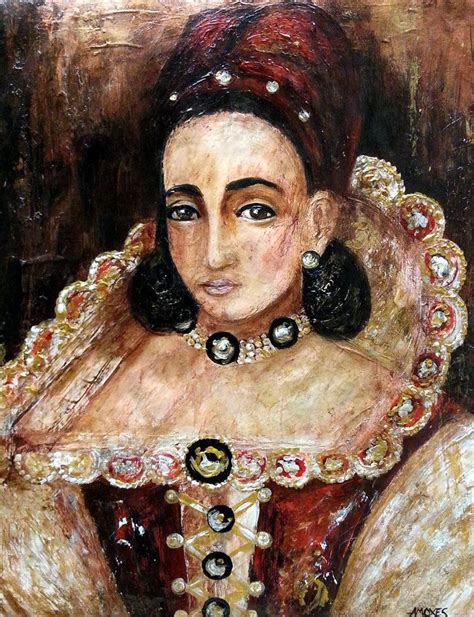 Countess Elizabeth Báthory de Ecsed Inspired by the original portrait of Elizabeth Báthory