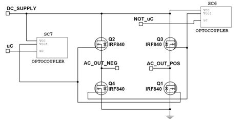 Circuit Diagram For The Inverter Dc To Ac Download Scientific Diagram