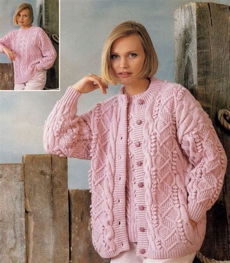 aran knitting patterns free woman ladies aran cardigan knitting patterns sweater… ladies