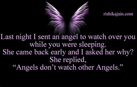 Good Morning Dear Last Night I Sent An Angel Inspirational Quotes