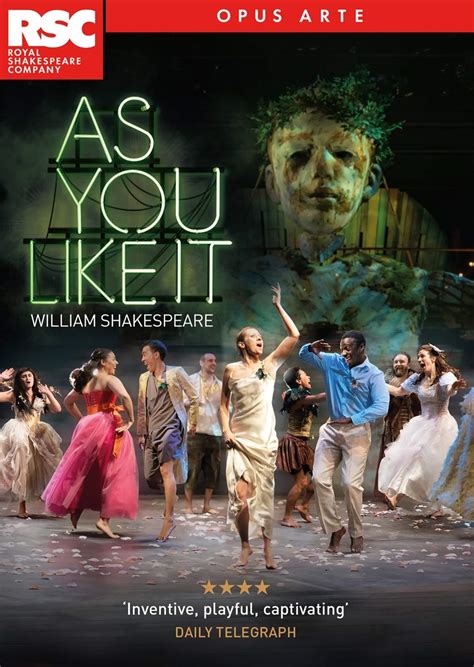 Shakespeare As You Like It Royal Shakespeare Company Opus Arte Oa1306d Amazon De Dvd And Blu Ray