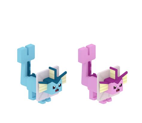 Mobile Pokémon Quest 134 Vaporeon The Models Resource