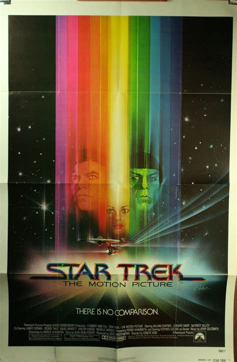 STAR TREK, William Shatner Original Advance Vintage Classic Movie ...