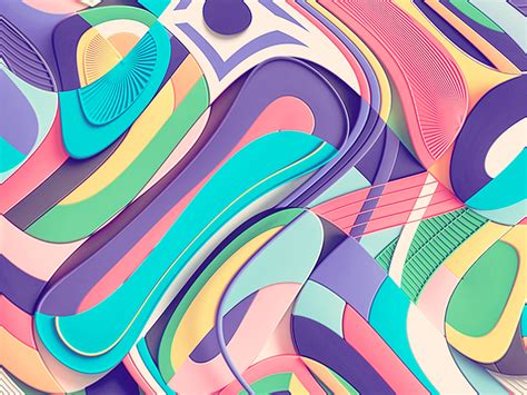 Abstract Hyprotizing Colours By Christos On Dribbble