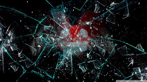 Wallpapers / broken screen wallpaper. Broken Glass Deadmau5 Ultra HD Desktop Background ...