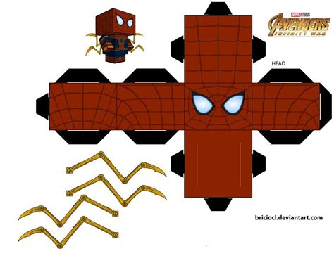 Spider Papercraft Toy Free Printable Papercraft Templates Images And