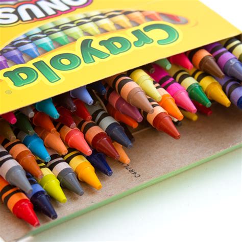64 Crayola Crayons Colors Box