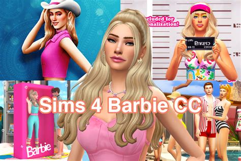 35 Sims 4 Barbie Cc To Live Your Best Barbiecore Life