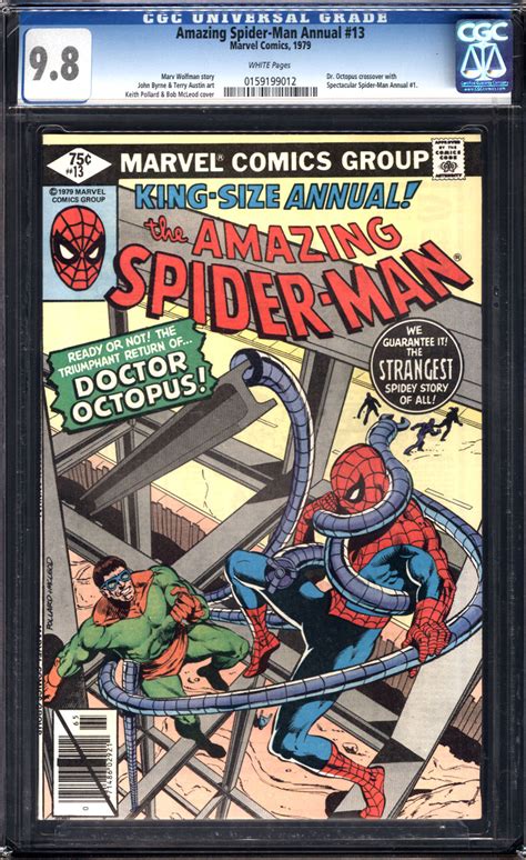 Comicconnect Amazing Spider Man Annual 13 Cgc Nmm 98