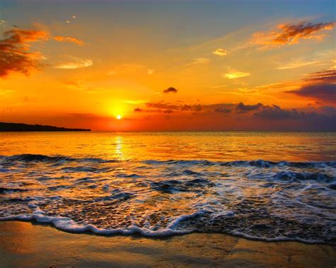 Sundown At The Bali Beach Free Photo Download Freeimages