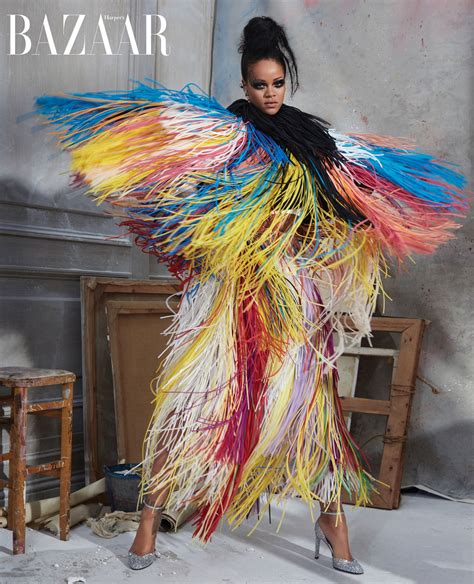 Rihanna Stuns In High Fashion ‘harpers Bazaar Photo Shoot Billboard