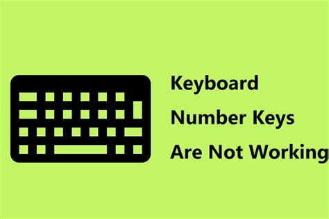 The inbound side is not. What to Do If Keyboard Number Keys Are Not Working on Win10?
