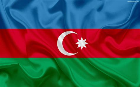 Azərbaycan bayrağı) is one of the national symbols of azerbaijan and consists. Azerbaijan Flag Wallpapers - Wallpaper Cave