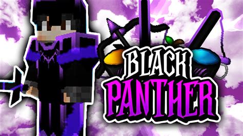 Black Panther 128x Minecraft Pvp Texture Pack 171018911441
