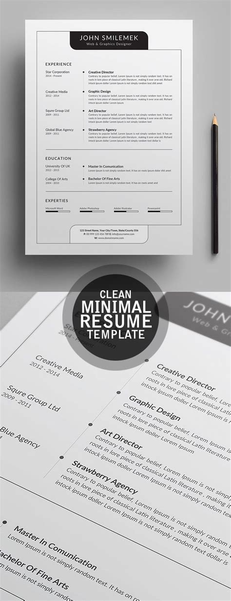 Maybe you would like to learn more about one of these? Fresh Simple, Clean Resume Templates and Cover Letter ...