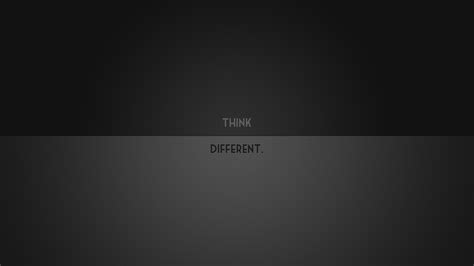 🔥 Download Minimalistic Think Different Desktop Pc And Mac Wallpaper By