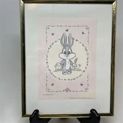 Baby Looney Tunes Artwork Baby Bugs Bunny Wall Hanger Nursery Decor