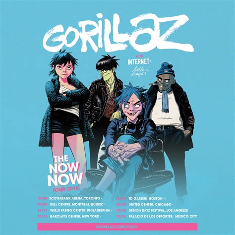 Gorillaz On Twitter As Thenownow Tour Comes To A Close Which One