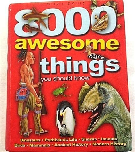 8000 Awesome Things You Should Know illustrated Book 485 pages | Books