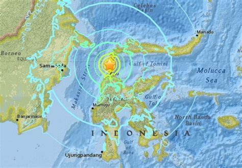 Indonesia Earthquake Today Tsunami Occurs After 75 Magnitude Quake