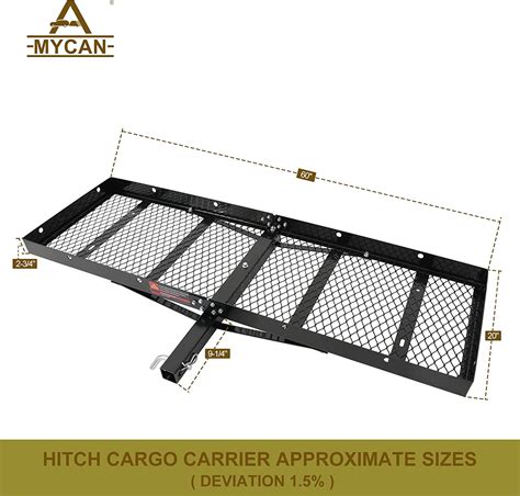 Buy Mycan Hitch Mount Cargo Carrier Trailer Hitch Cargo Carrier 60 X