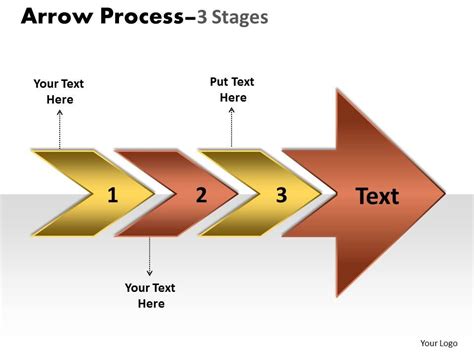 Arrow Process 3 Stages 15 Presentation Powerpoint Images Example Of