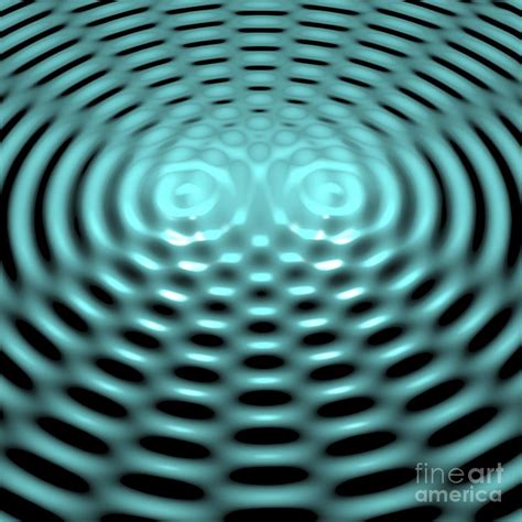 Interference Patterns Artwork Photograph By Russell Kightley Pixels