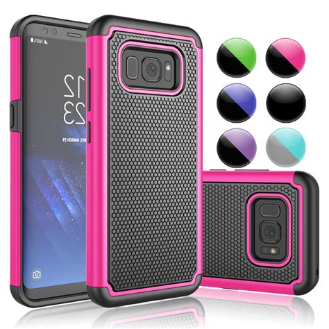 Samsung Galaxy S8 Case Galaxy S8 Phone Cover Njjex Shock Absorbing Double Layered Plastic