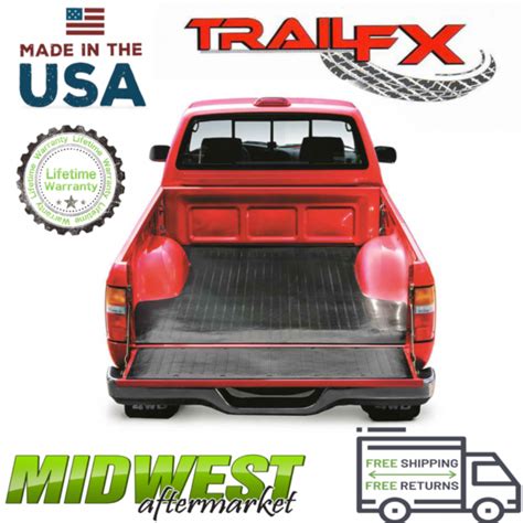 Trailfx Bed Mat Made Of Rubber Direct Fit Lifetime In Black 636d For