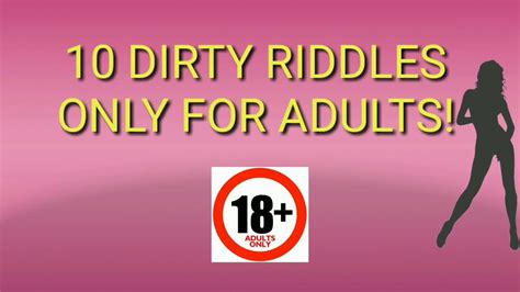 10 Sexy Riddles That Proves You Have A Dirty Mind 2019 Youtube