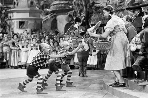 If you look very closley in the munchkin land scenes, you can see that some munchkins look to be much younger and smaller. Judy Garland Was Molested By Munchkins On 'The Wizard of ...