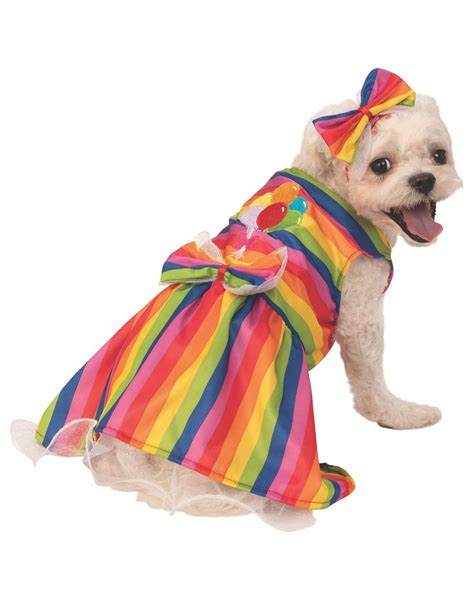 Pet Rainbow Party Dress Pet Costume