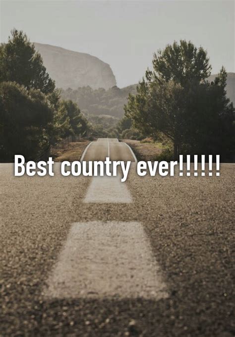 Best Country Ever