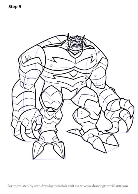 Marvels Abomination Coloring Pages