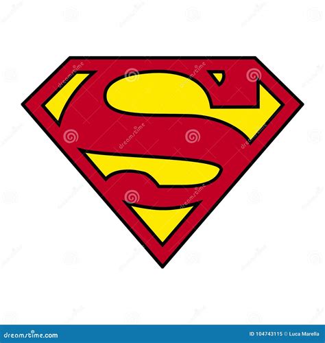 Superman Logo Isolated Png Editorial Image Illustration Of Graphic