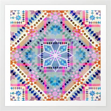 Folksy 1a Art Print By Schatzi Brown Society6