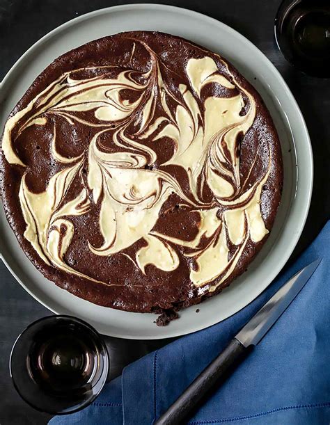 Flourless Chocolate Vanilla Marble Cake Recipe