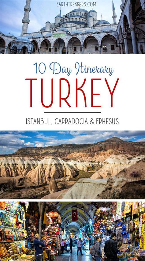 10 Day Turkey Itinerary Istanbul Cappadocia And Ephesus Earth Trekkers