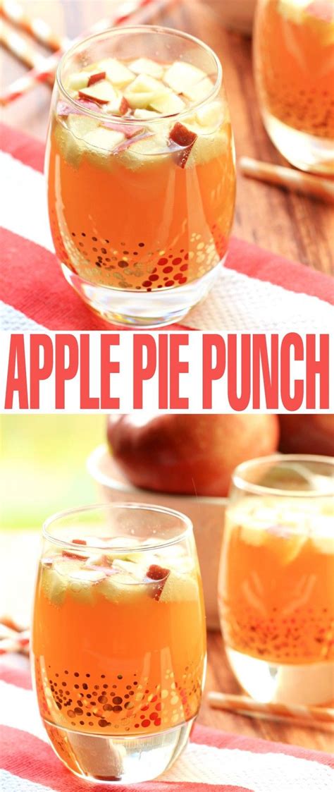 Some grenadines may have alcohol in it, so be sure to check for that before you make. Non Alcoholic Apple Pie Punch | Recipe | Thanksgiving ...