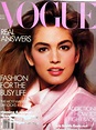 Cover of Vogue USA with Cindy Crawford, August 1986 (ID:3633 ...
